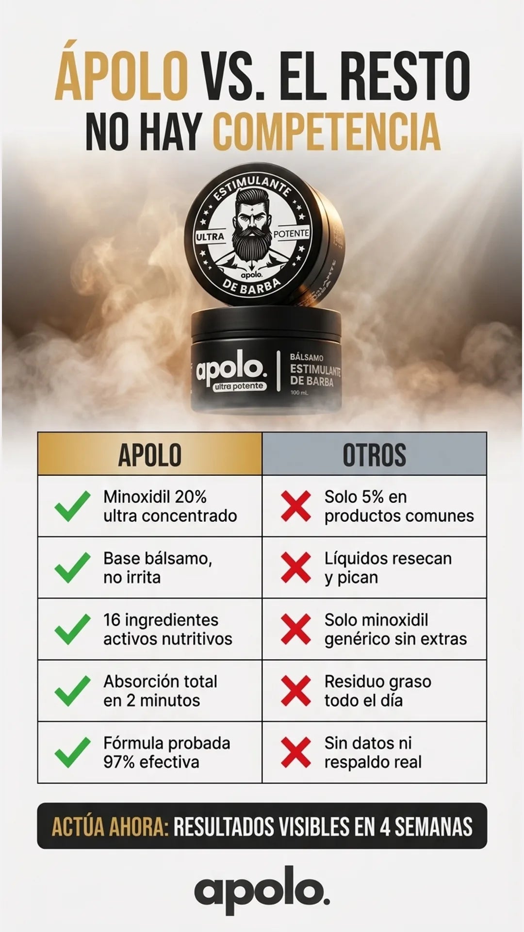 Apolo — tabla-comparativa