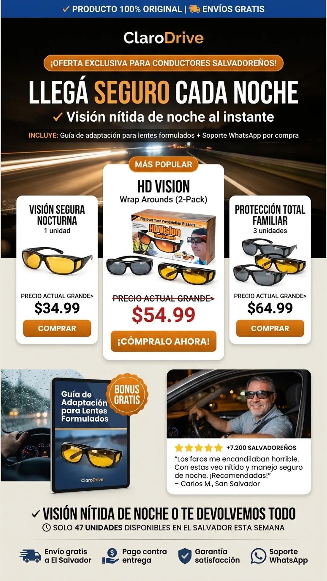 ClaroDrive — oferta
