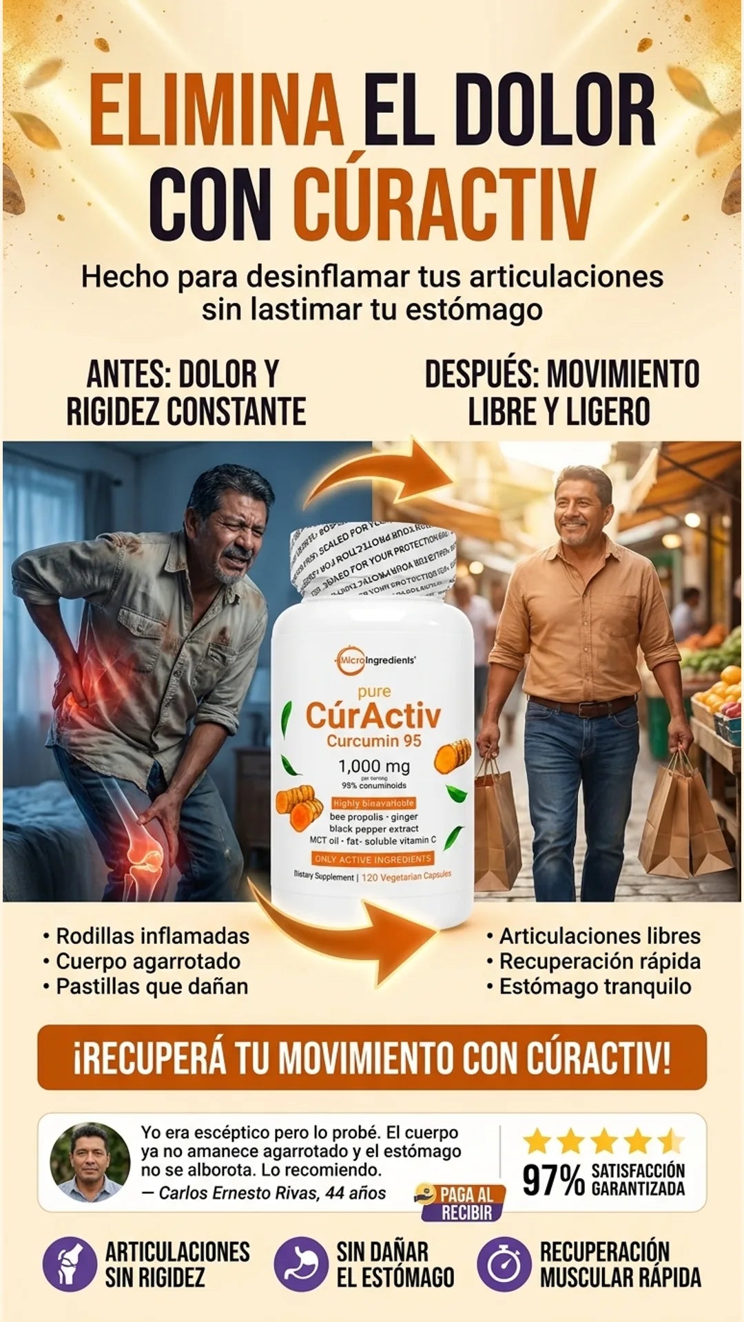 CúrActiv — antes-despues