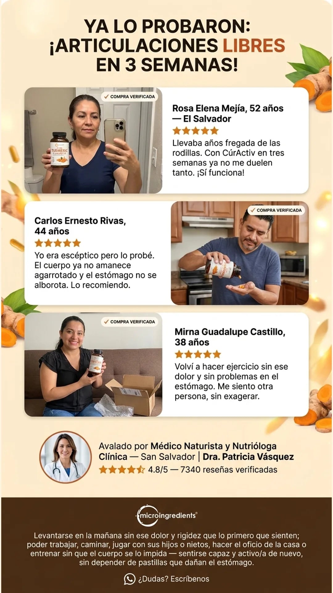 CúrActiv — reseñas