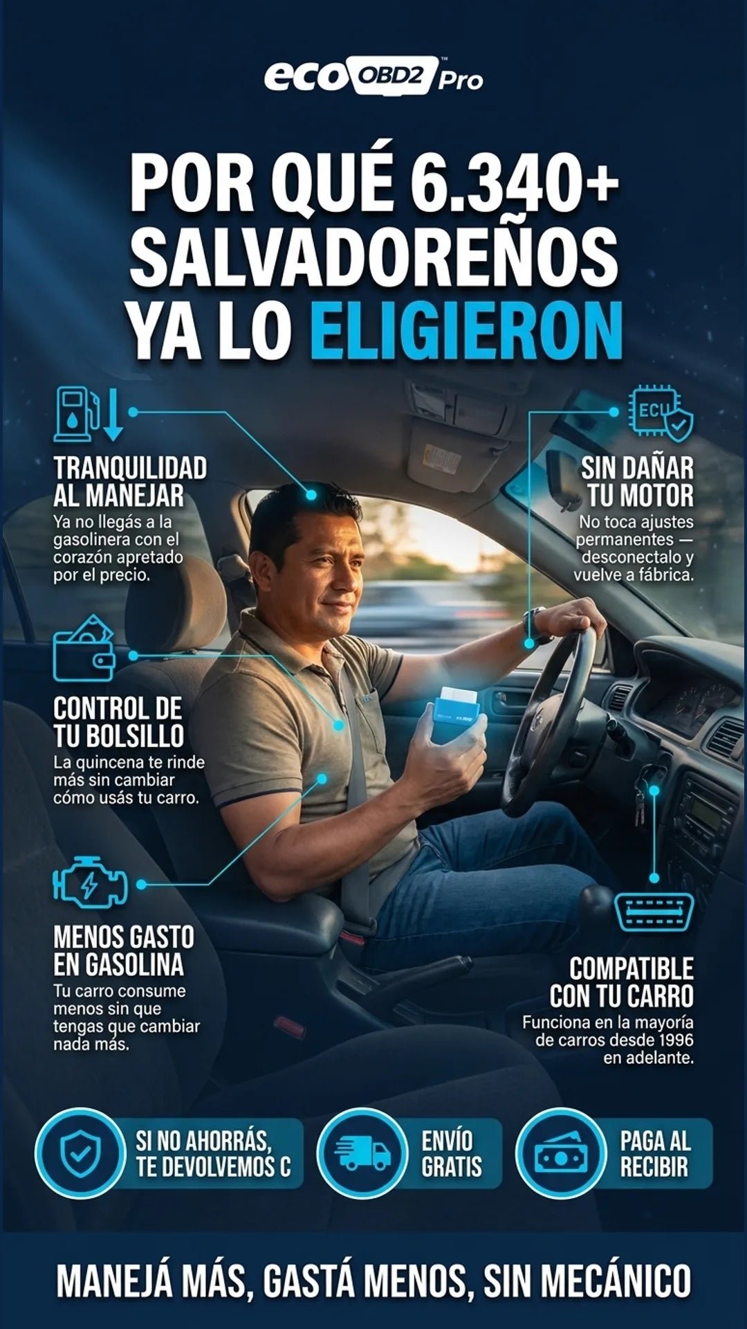 Eco OBD2 Pro — beneficios