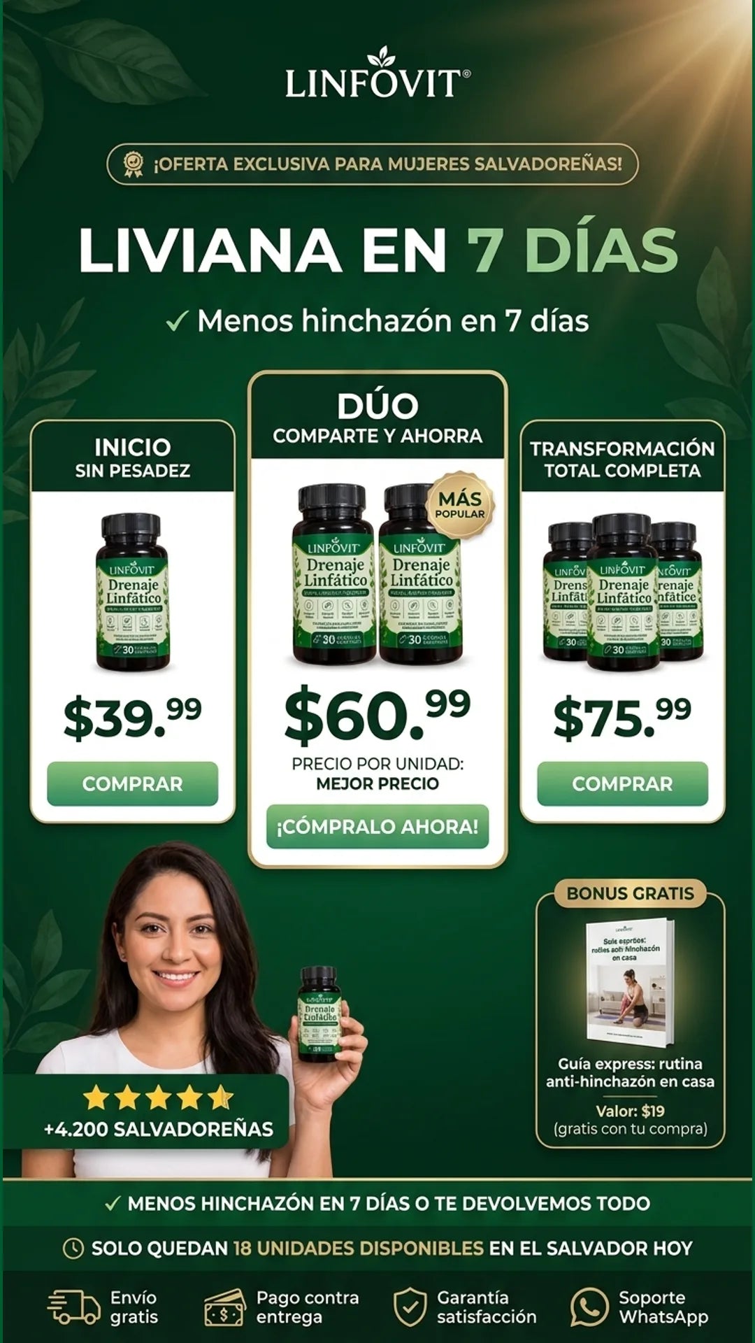 Linfovit — oferta