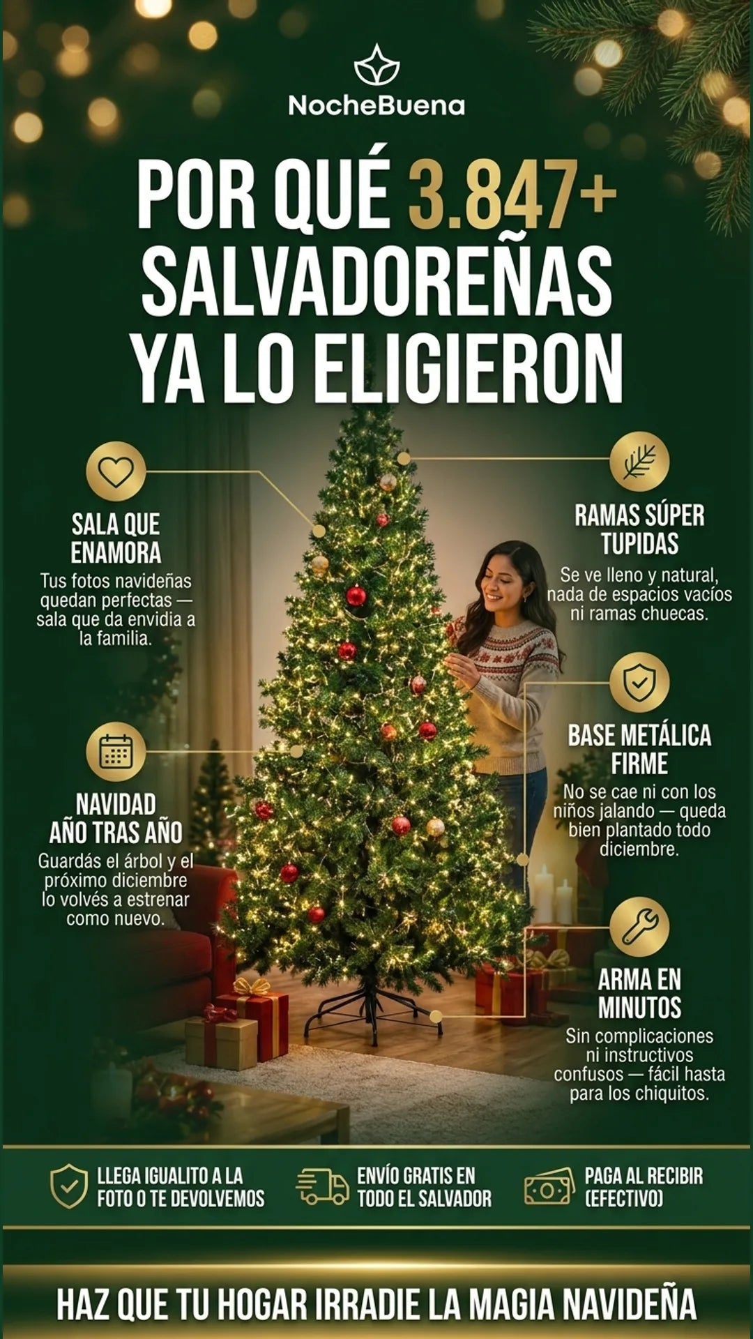 NocheBuena — beneficios
