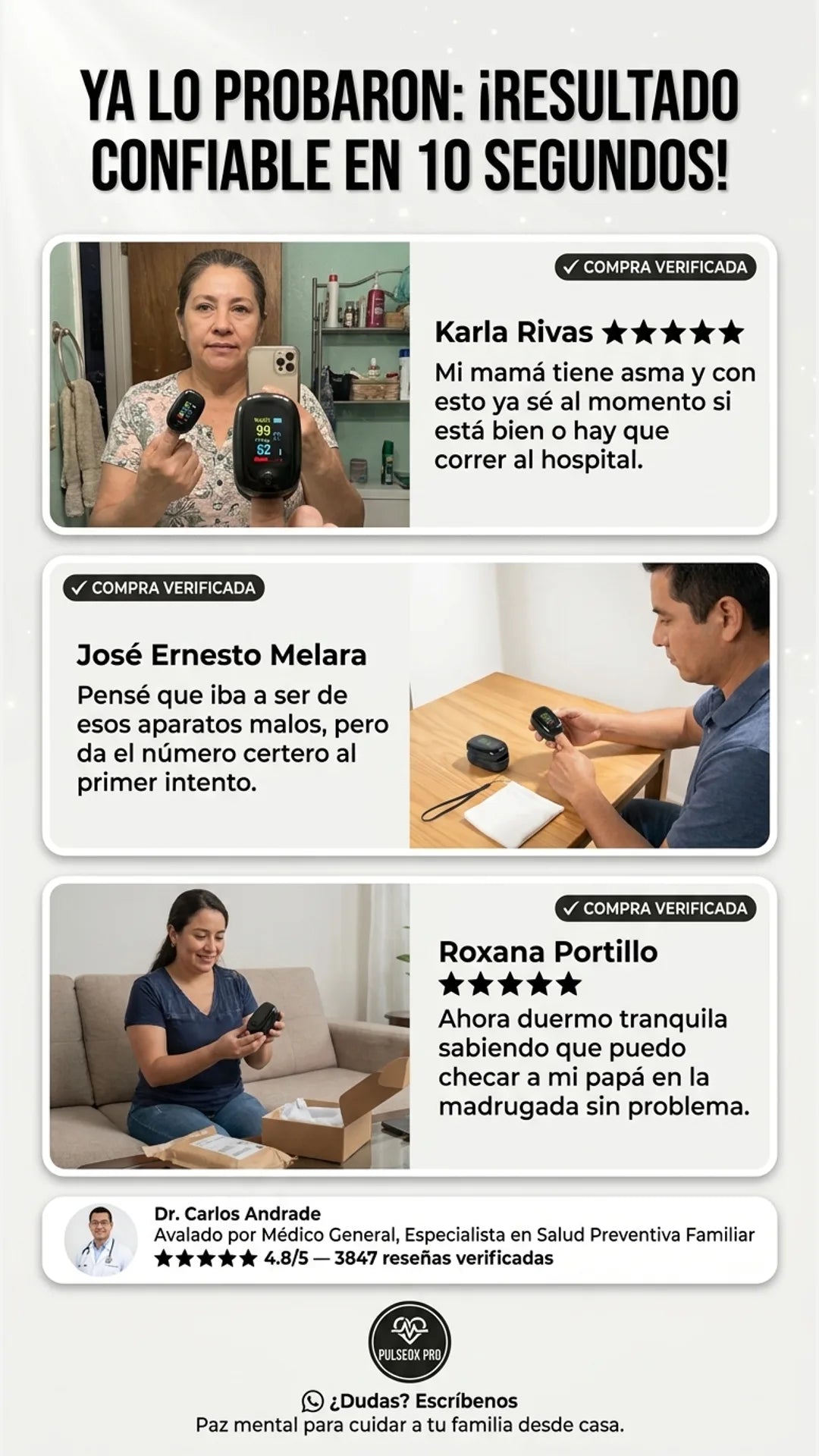 PulseOx Pro — reseñas